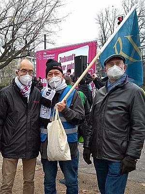 Demo in Düsseldorf